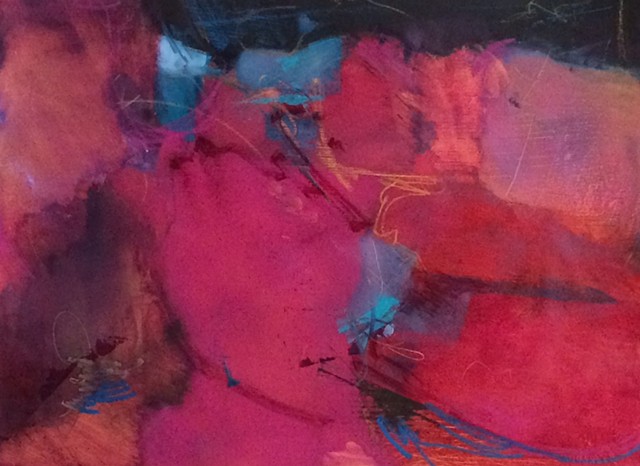 abstract painting by Edie Fagan