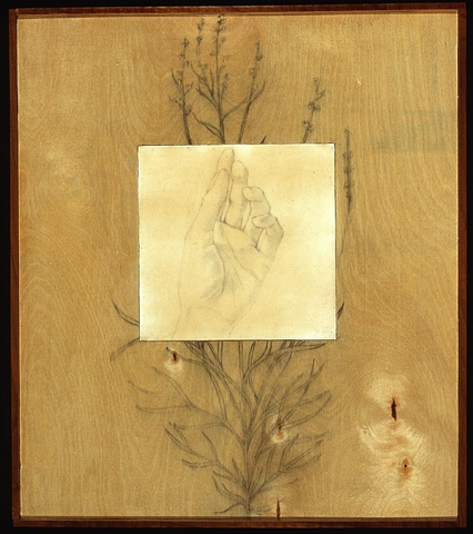 "...contemplating a fragrant sprig of santonica..."