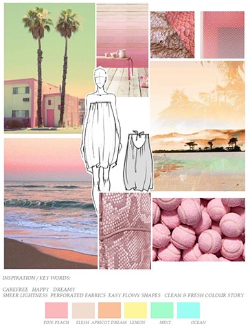 PASTEL SUNSET / SS'16 TREND AND COLOUR