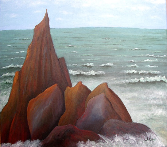 Seascape No. 7: The Rock