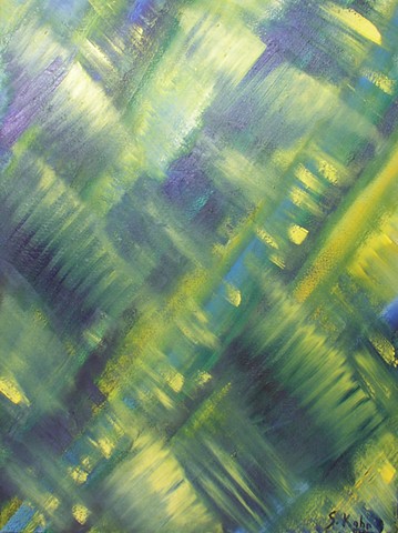 Untitled No. 8 (Blue, Yellow, Green)