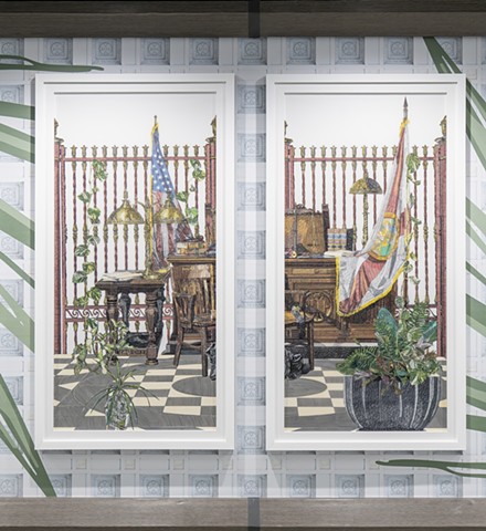 Homage to Cielito Lindo (Drawing Detail)