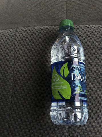 19. water bottle from underneath driver’s seat