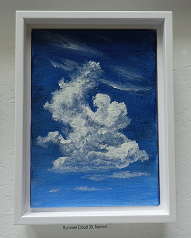 Mini Clouds, Cobalt Sky