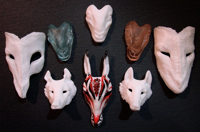 Resin Glass Nahimana Masks