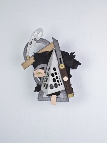 Golem #45; cuckoo clock with tools