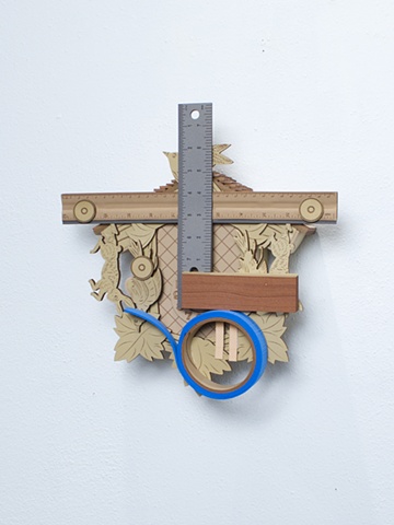 Golem #2; cuckoo clock with tools