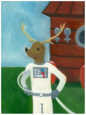 Danny the Astronaut Deer! (1st book, ver.1)