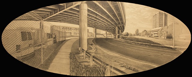 I-81 Underpass, Looking North