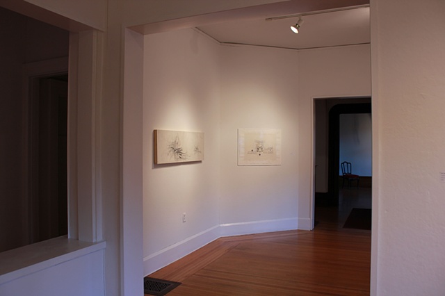 Installation view of  Exploded Views at the John Slade Ely House Center for Contemporary Art