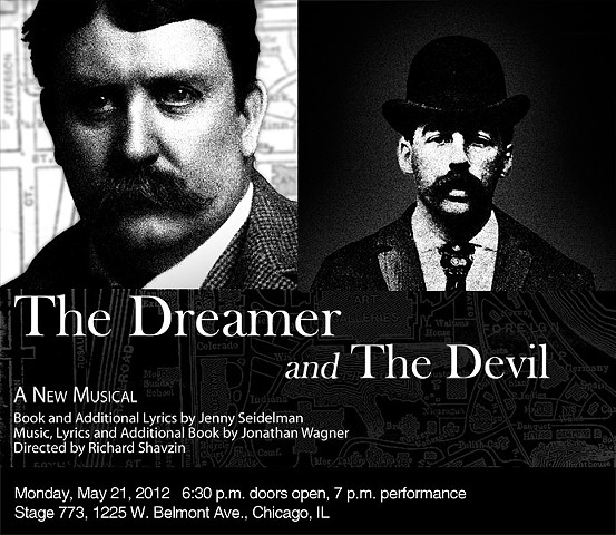 "The Dreamer and the Devil" poster for May 21, 2012 reading,  by Ivan Lee