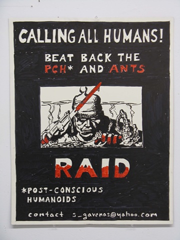 Call to Beat Back the Ants and Post-Conscious Humanoids