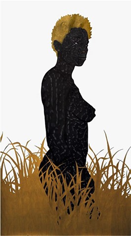 Toyin Odutola
Rather Than Look Back, She Chose to Look At You