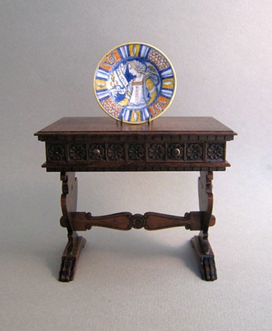 hand made miniature furniture  replica of antique