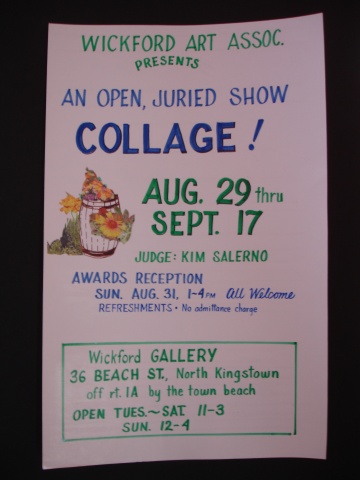 Wickford Art Association "Collage" Open Juried Show