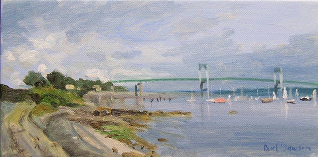 East Ferry, Jamestown, Rhode Island, Newport Bridge