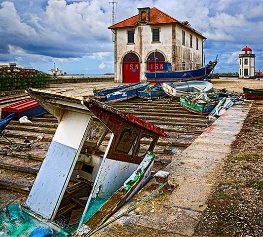 Wreckage at Viana do Costelo

July 2012