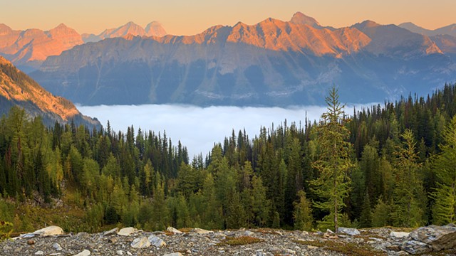 Another Fine Morning with Fog in the Valley Below