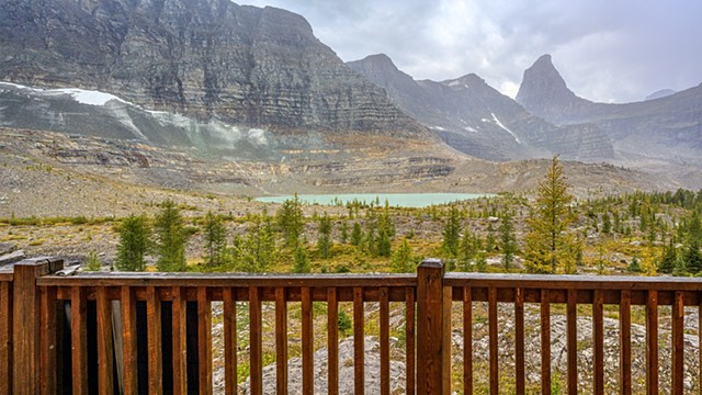 View from the Lodge Balcony