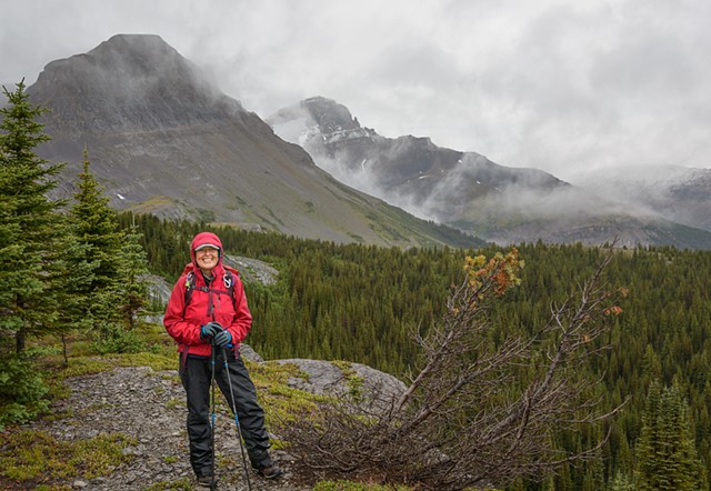 Cathy on a Wet Morning below East Coleman

Aug 2019