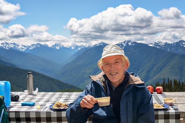 Steak Lunch with a Spectacular View up the Elwha Valley

June 2019