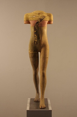 A female sculpture from the Walker Series by sculptor Dan Corbin is now at the Winfield Gallery, Carmel CA