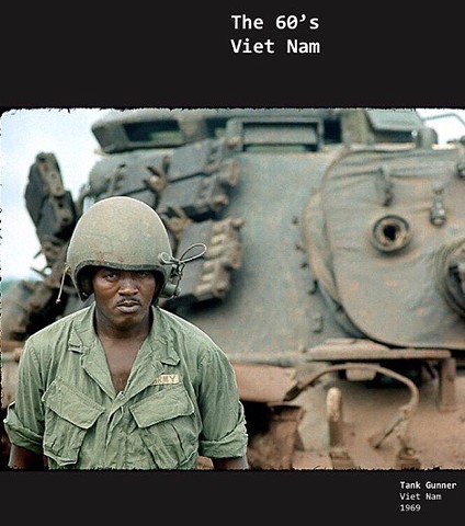 Dwight Carter Photography, Tank Gunner, Viet Nam, 1969. Limited Edition. 