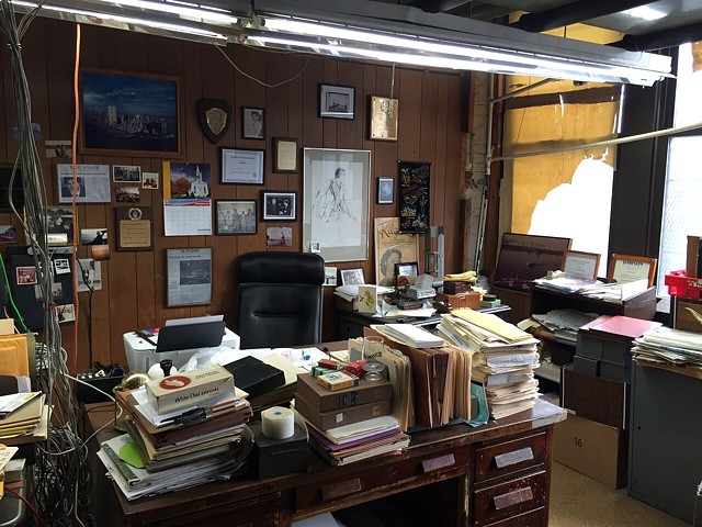 Lou Bindle's Office