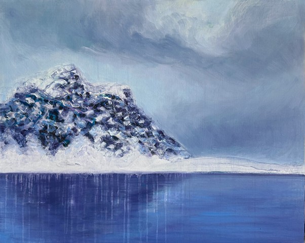 Contemporary Landscape Painting, Arctic Landscape