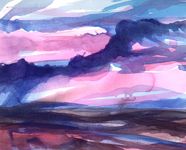 Contemporary Watercolors, Landscape