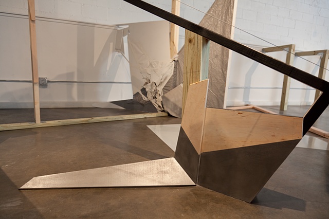 Double Tangent: Site-Specific Installation for Cara and Cabeza Contemporary