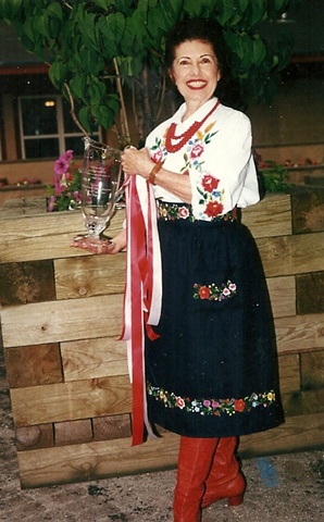 EMBROIDERED DRESS FROM POLAND