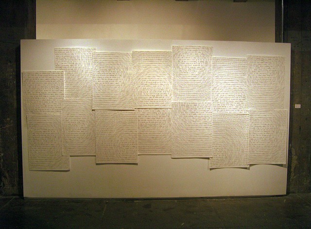 Text Installation View I