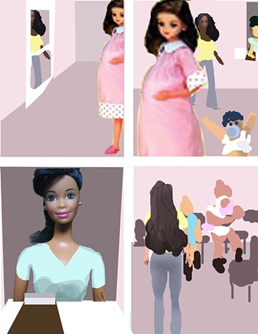 Story Board for 'Big Gurl'-Page 17