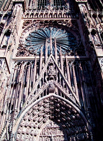 Tympanum Strasbourg Cathedral
