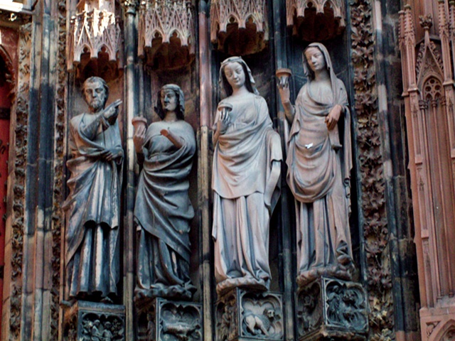 The Wise Virgins Strasbourg Cathedral