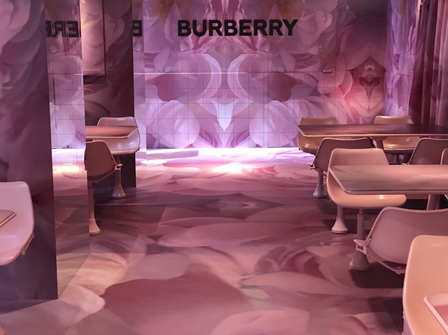 Thomas Burberry cafe Nordstrom NYC concept space 