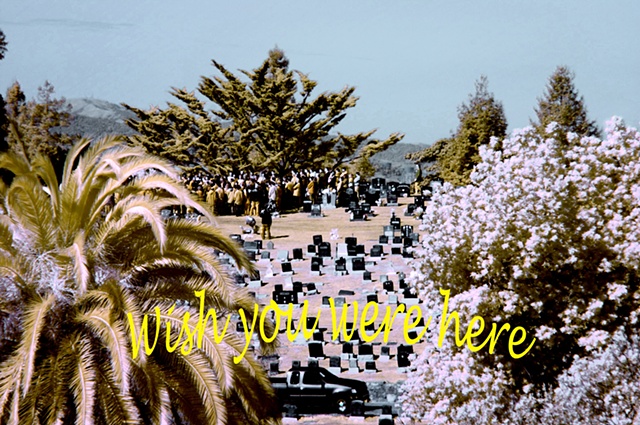 Title: Wish you were here (front)