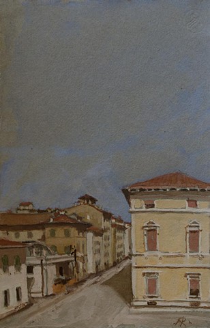mixed medium, art, lucca, italy, work on paper