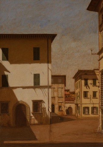 lucca, art, painting, 2012, plein aire
