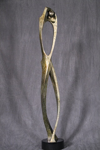 Abstract bronze