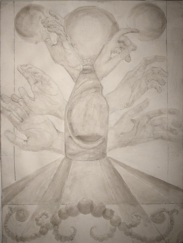 Olivia Fowler, Drawing I Final Project: Sublimating the Banal