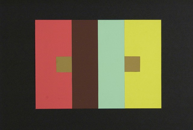 Kristen Fowler, Visual Studies III: Color Theory & Fundamentals, 1 color as 2