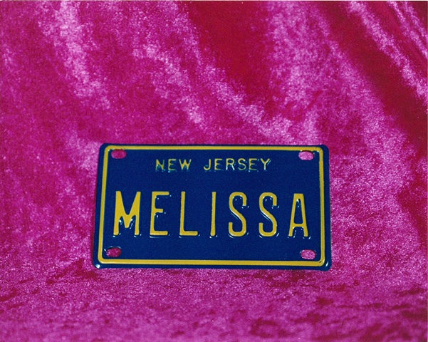"Sense of Herself" (NJ License Plate)
1 out of over 750 different images
1995-present
