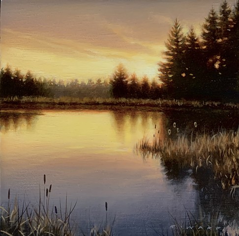 Pond at Twilight 