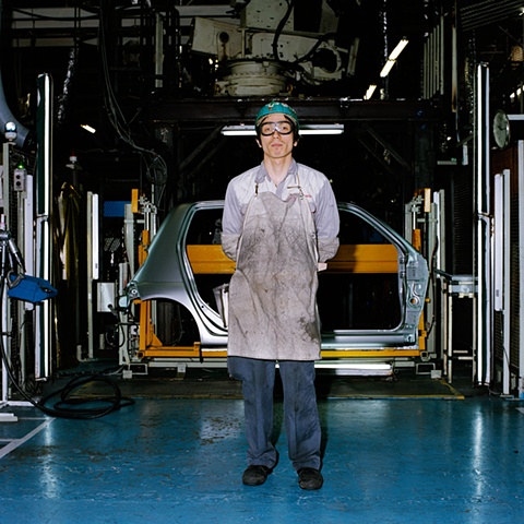 Assembly-Line Worker, Daihatsu Motor Co., Ltd., Oyamazaki, Japan 2008