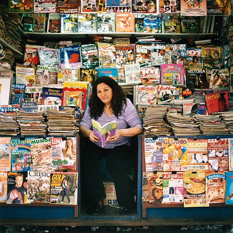 Magazine Stand, Matucana Street, Central Station, Chile, 2006