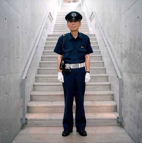 Security Guard, Asahi Beer Oyamazaki Villa Museum of Art, Oyamazaki, Japan 2008