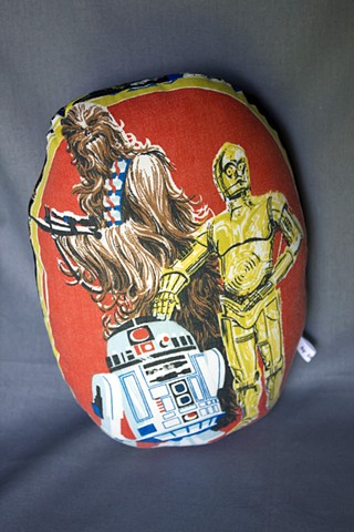 Star Wars Pillow People - Chewbacca, C-3POand R2D2