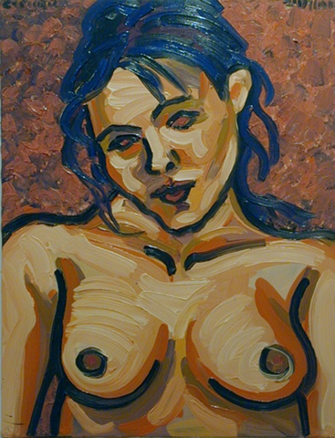 Nude Girl, 2001, david brendan murphy, cypher, the panic artist